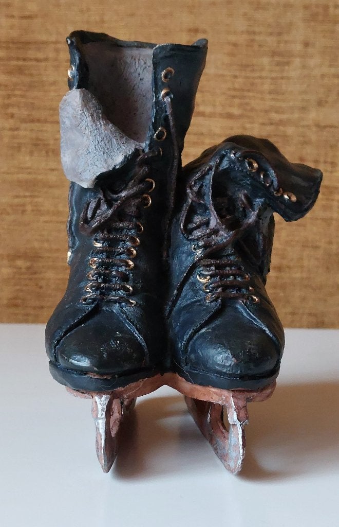 beeldje schaatsen, Ophalen of Verzenden, Zo goed als nieuw, Mens