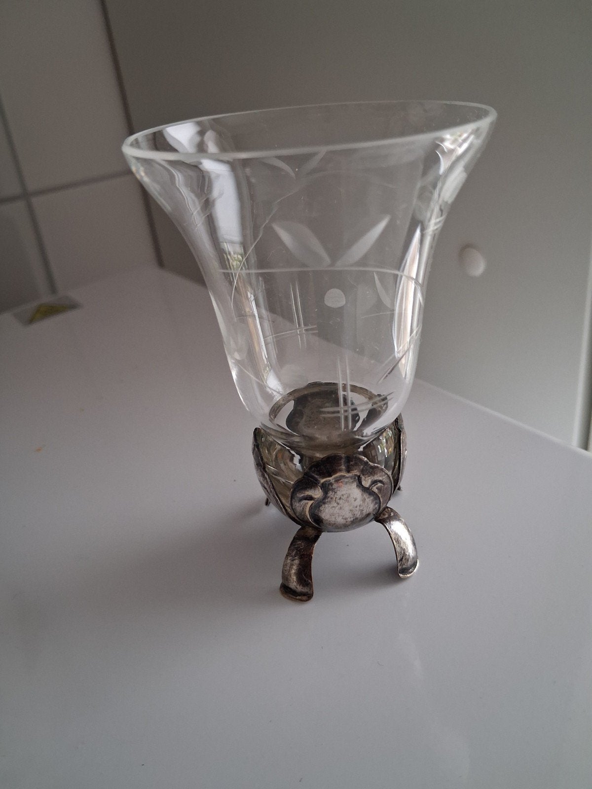 WMF art nouveau mini vaasje., Ophalen of Verzenden
