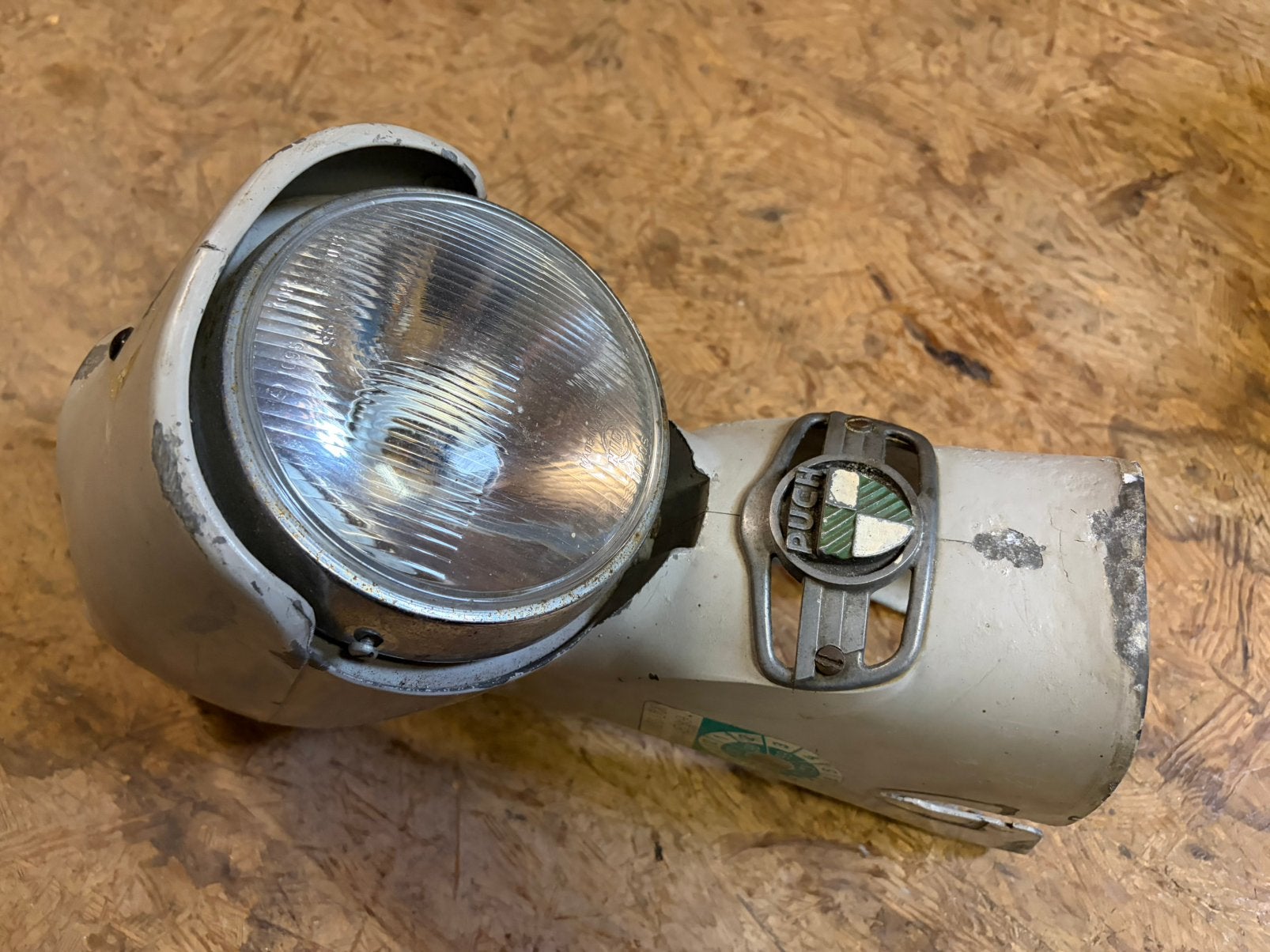 Koplamp Origineel! Puch DS50L / DS50-4, Verzenden, Gebruikt, Koplamp