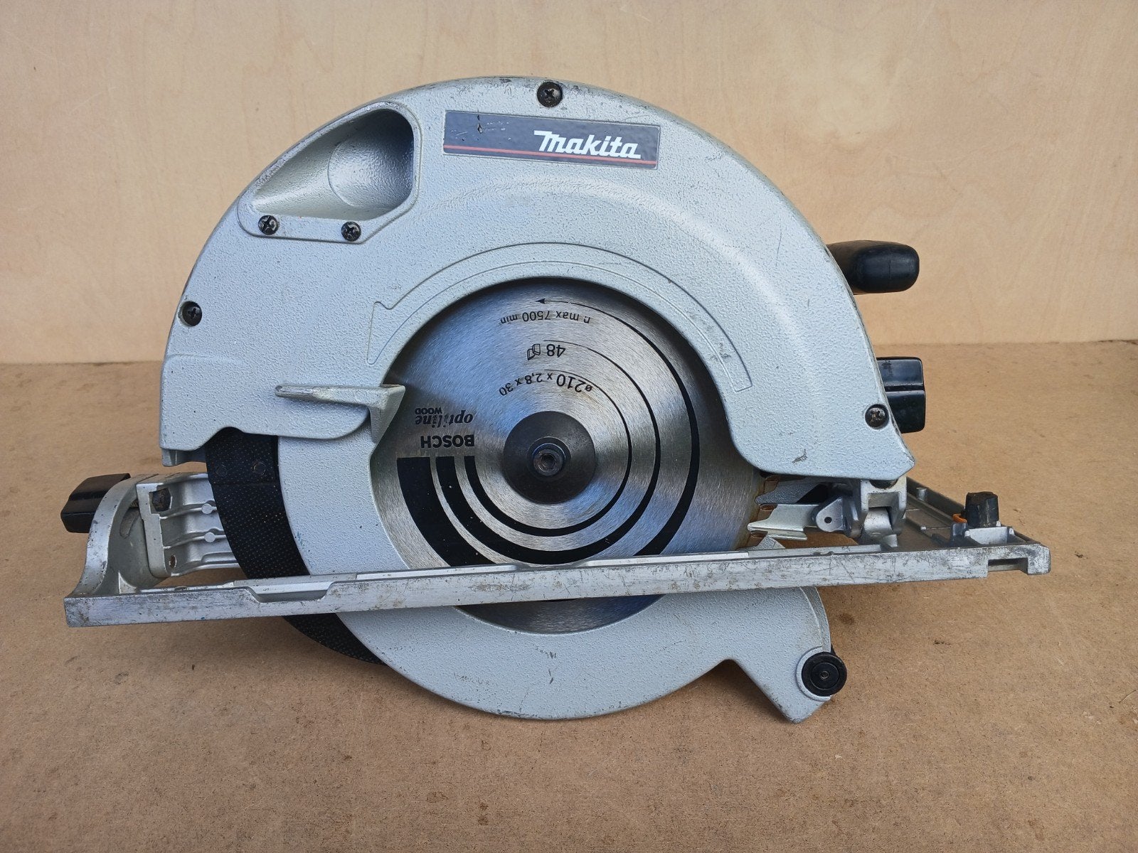 Krachtige Makita 5903R 235mm Cirkelzaag, Gebruikt, Cirkelzaag, 70 mm of meer, Ophalen of Verzenden