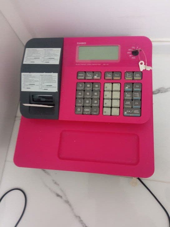 Casio SE-G1 Elektronische Kassa - Roze, Ophalen of Verzenden