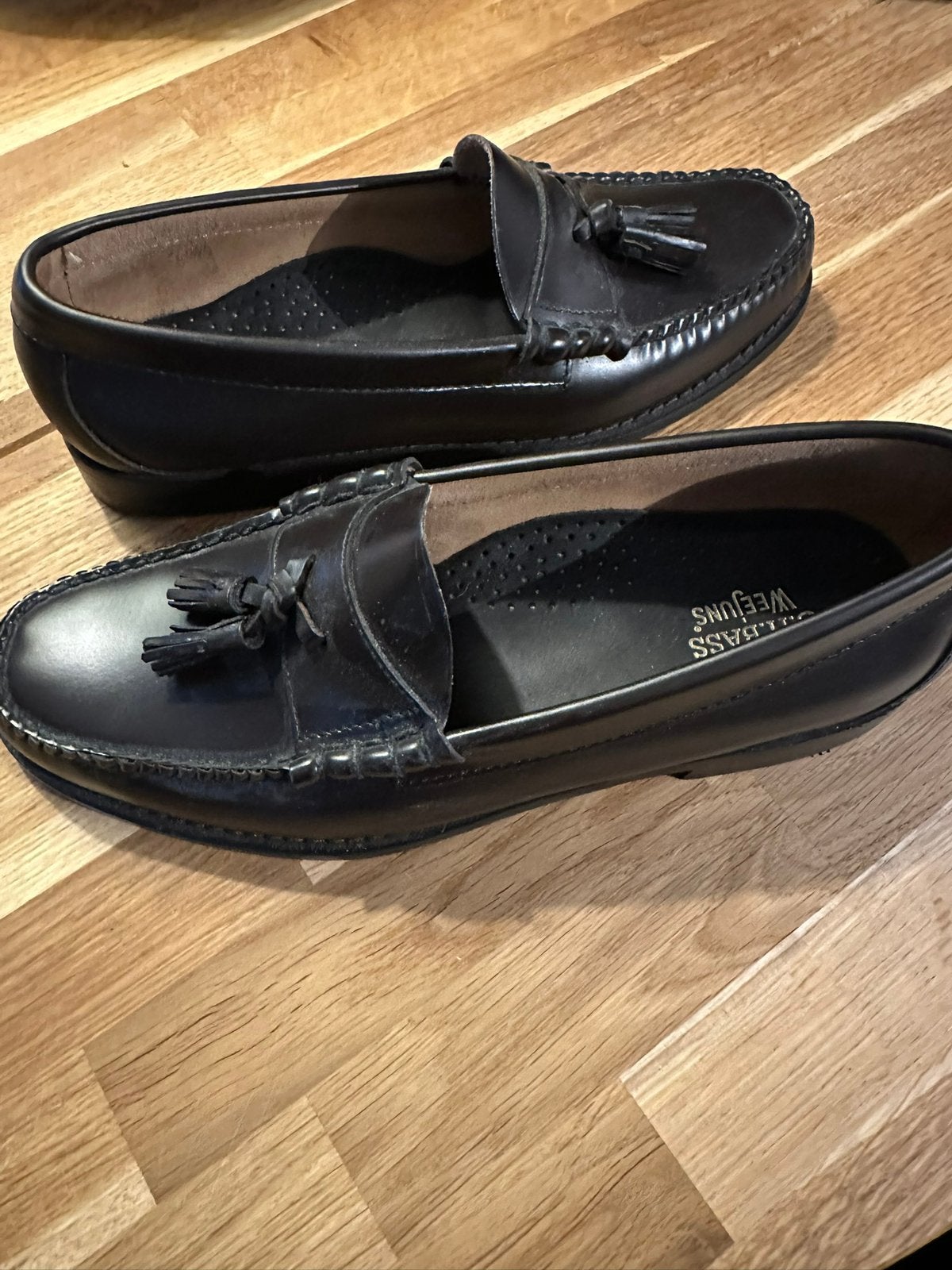 GH Bass loafers 42 donkerbruin, Ophalen of Verzenden, Zo goed als nieuw, Bruin, Loafers