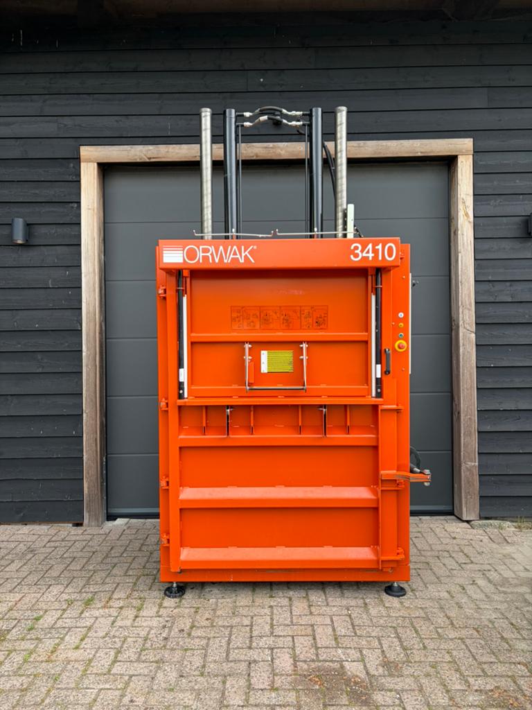 Orwak 3410SD | 24 ton | Papierpers | Balenpers | Plasticpers, Ophalen of Verzenden