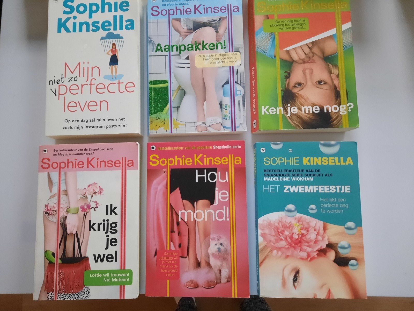 6x Sophie Kinsella grappige boeken Totaalprijs 17,50, Boeken, Ophalen of Verzenden, Zo goed als nieuw