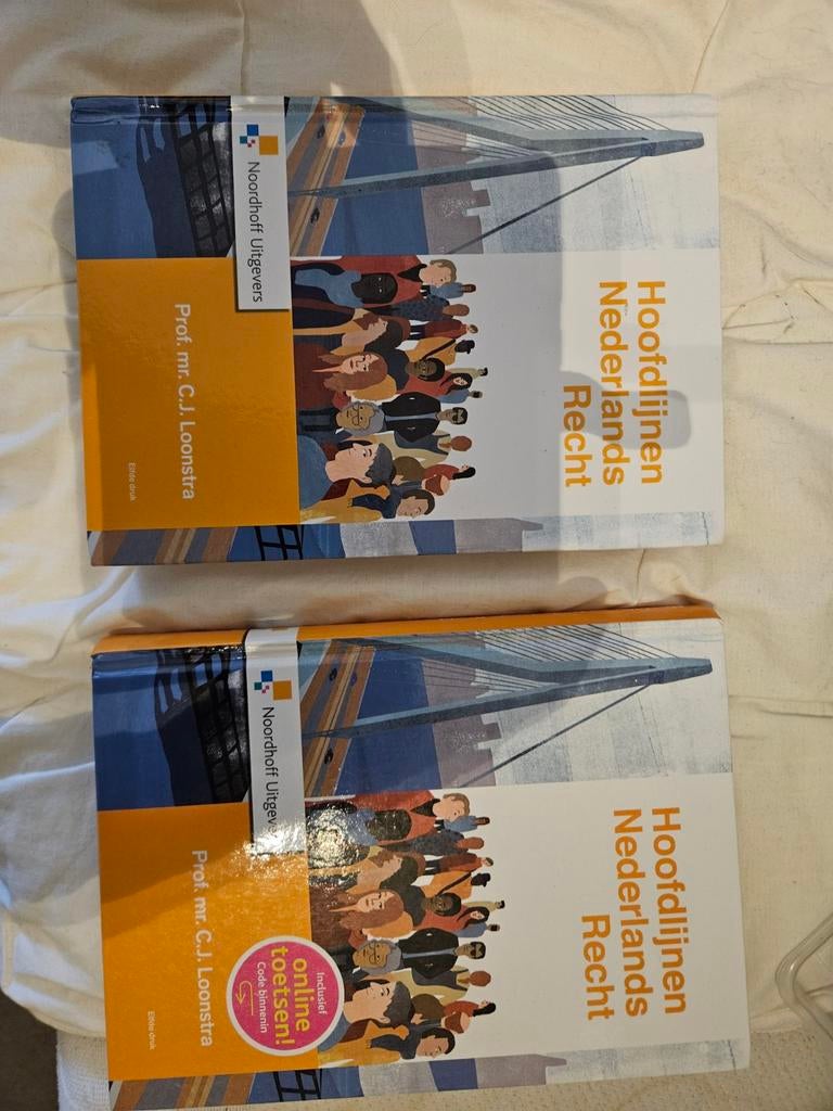 Hoofdlijnen Nederlands Recht studieboek, Ophalen of Verzenden, Nieuw, HBO