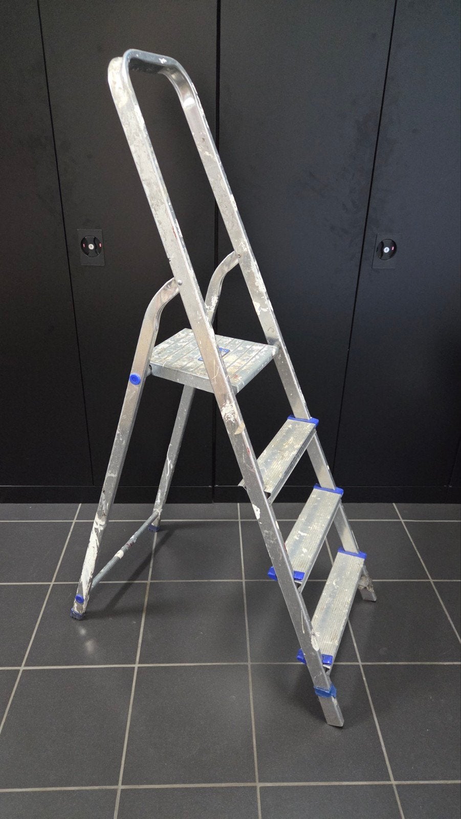 Aluminium trap / huishoudtrap / klustrap, Ophalen, Gebruikt, Trap, Opvouwbaar of Inschuifbaar