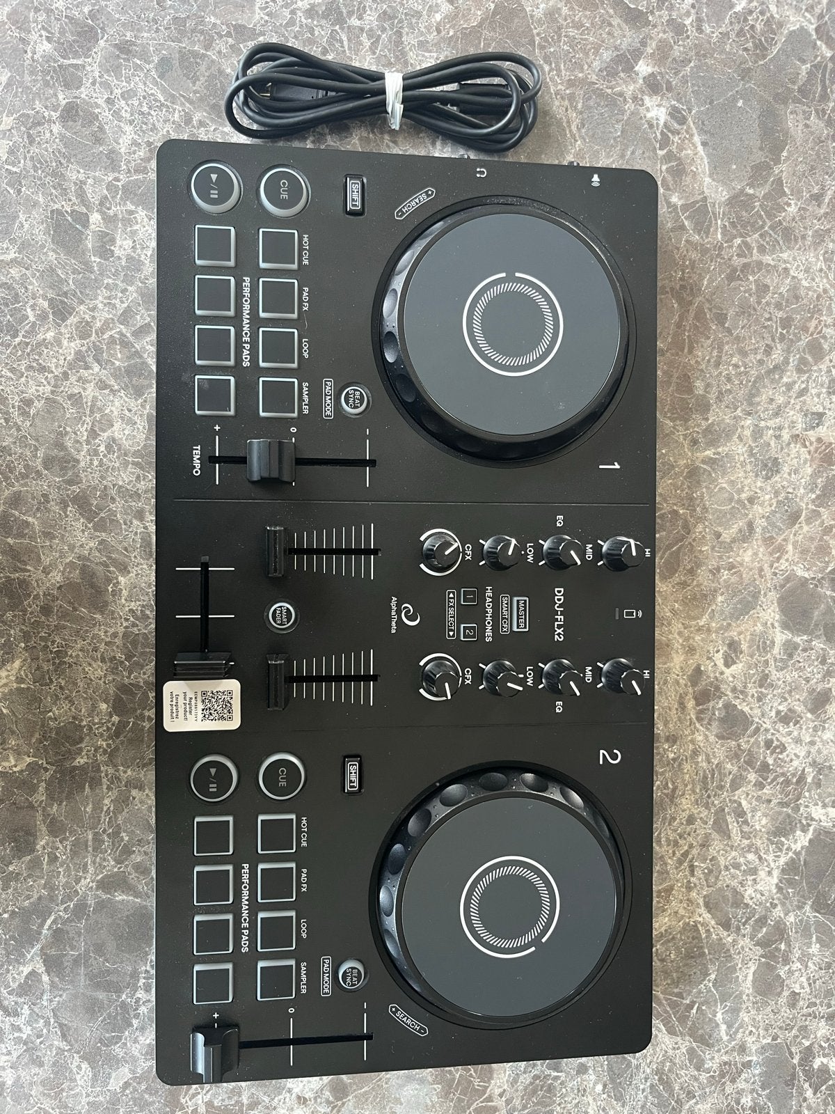 Pioneer DDJ-FLX2 DJ-controller - Nieuw, Muziek en Instrumenten, Ophalen, Zo goed als nieuw, Dj-set, Pioneer