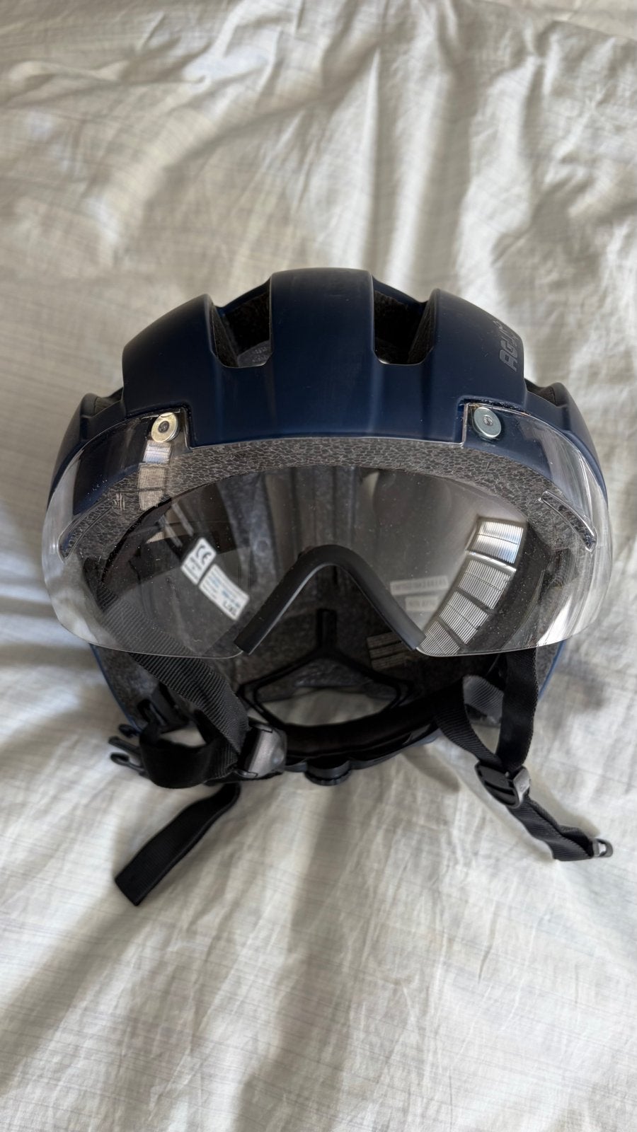 AGU Speed Pedelec Helm met Vizier - Maat L/XL