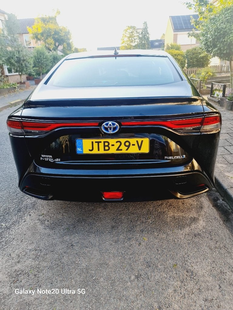 Toyota Mirai FCV 182pk CVT 2021 Zwart, Auto's, Achterwielaandrijving, Waterstof, Zwart, 1875 kg