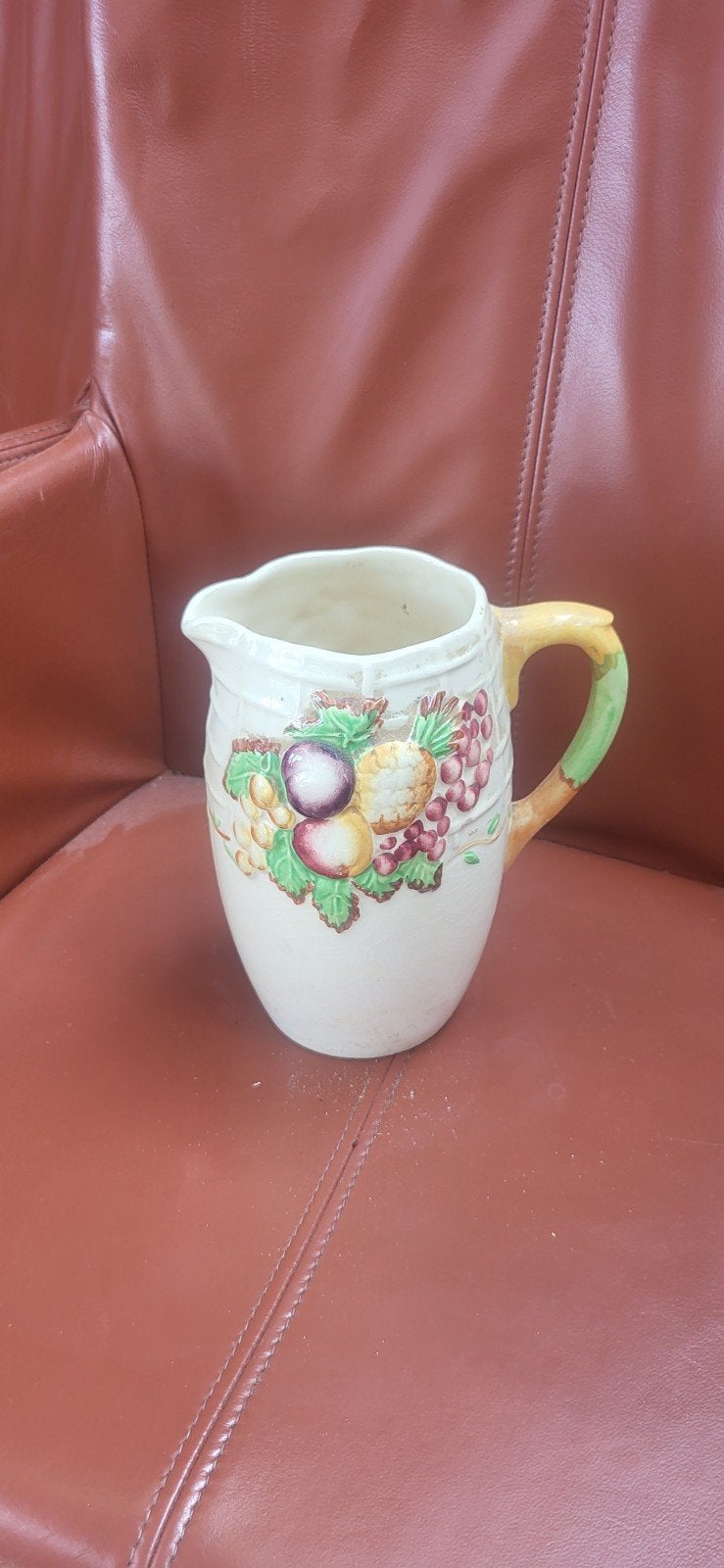 Antieke Royal Staffordshire A.J. Wilkinson kan met fruit, Ophalen of Verzenden