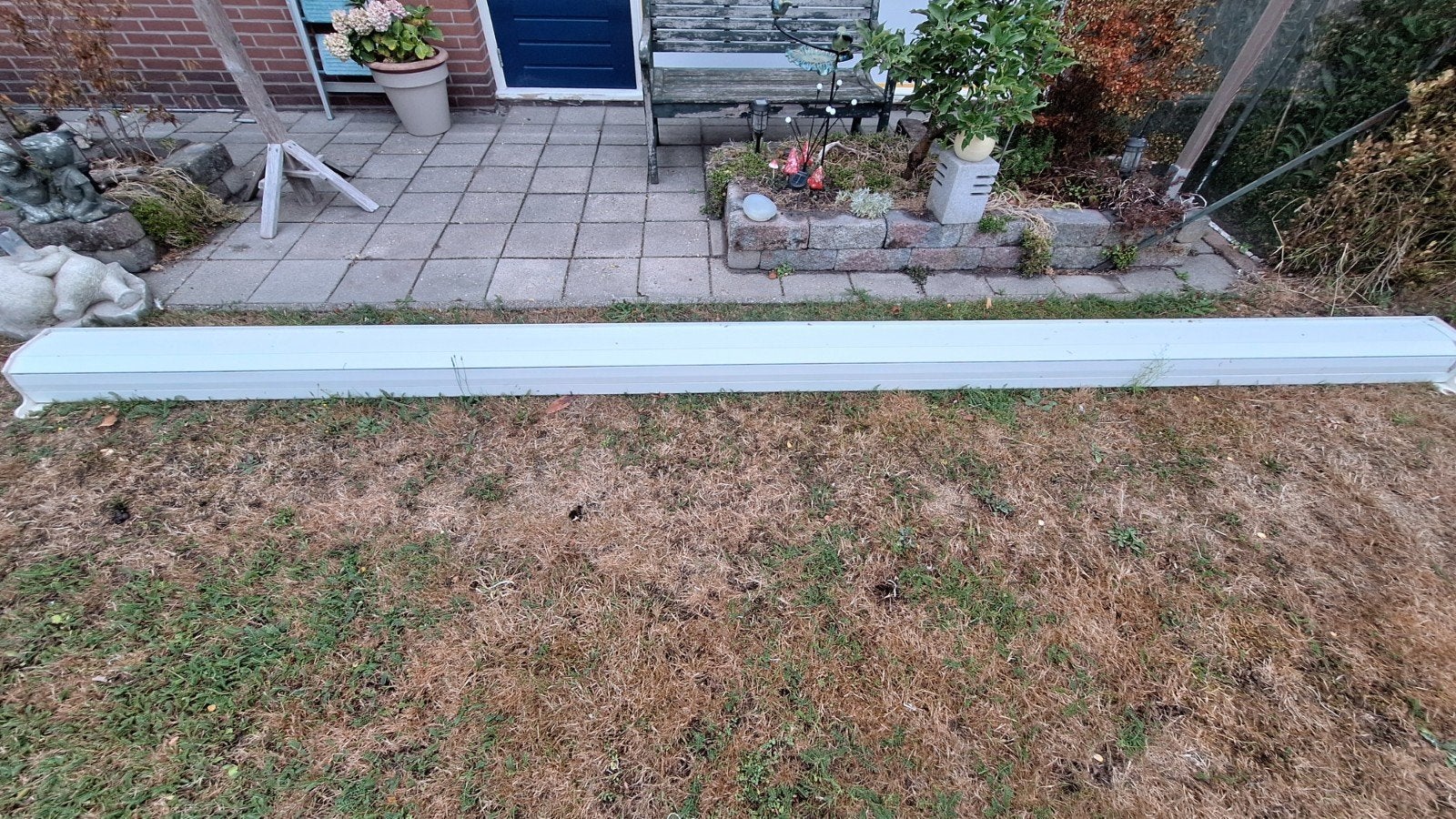 Zonwering / zonneschem 480cm, Ophalen, Gebruikt, 450 cm of meer, Knikarmscherm