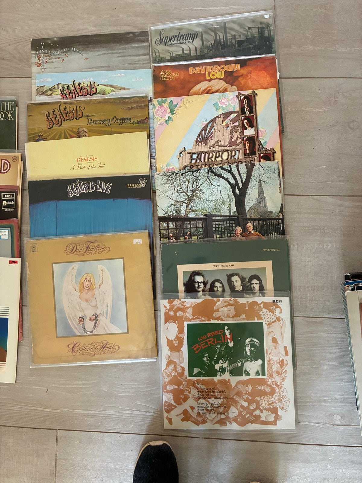 Pop Rock Vinyl Collectie: Genesis, Supertramp , David Bowie, Cd's en Dvd's, Vinyl | Pop, LP, Gebruikt, Pop, Ophalen of Verzenden