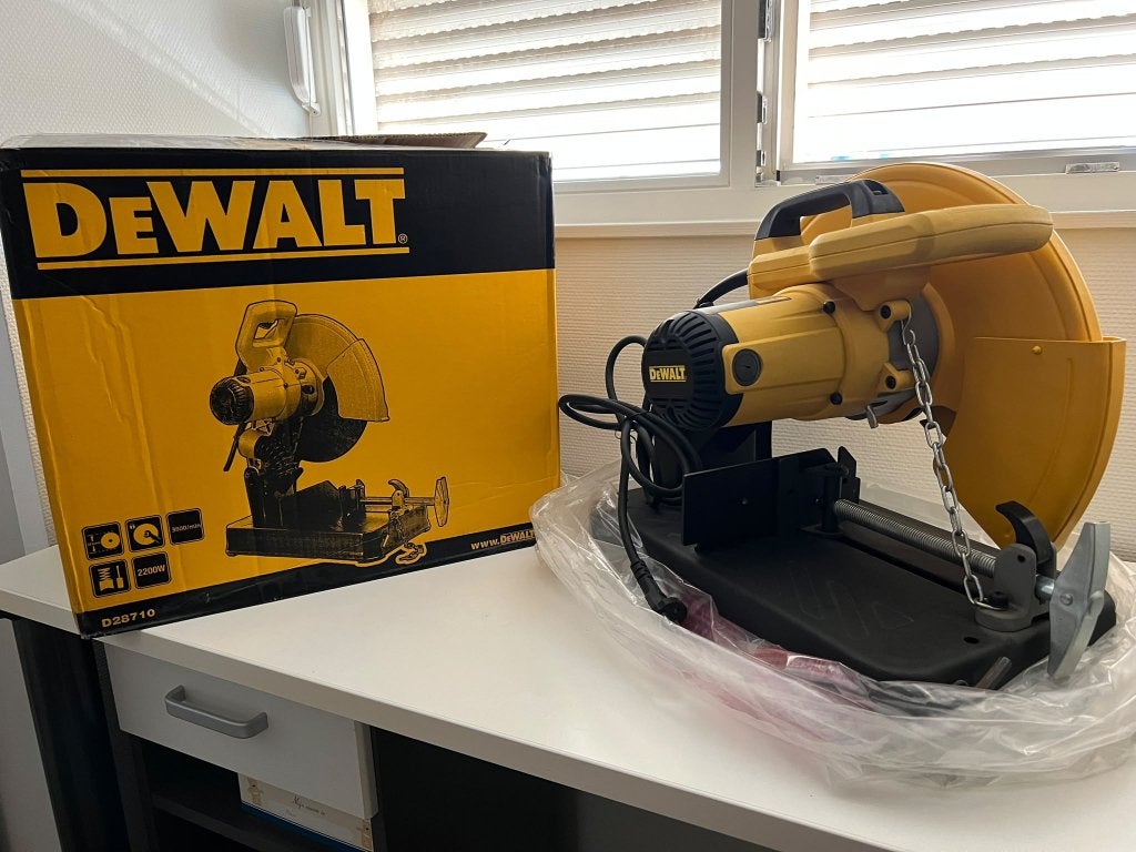 NIEUW DeWalt D28710-QS 355 mm metaalafkortzaag, Ophalen of Verzenden, Nieuw, Zaag, DeWalt