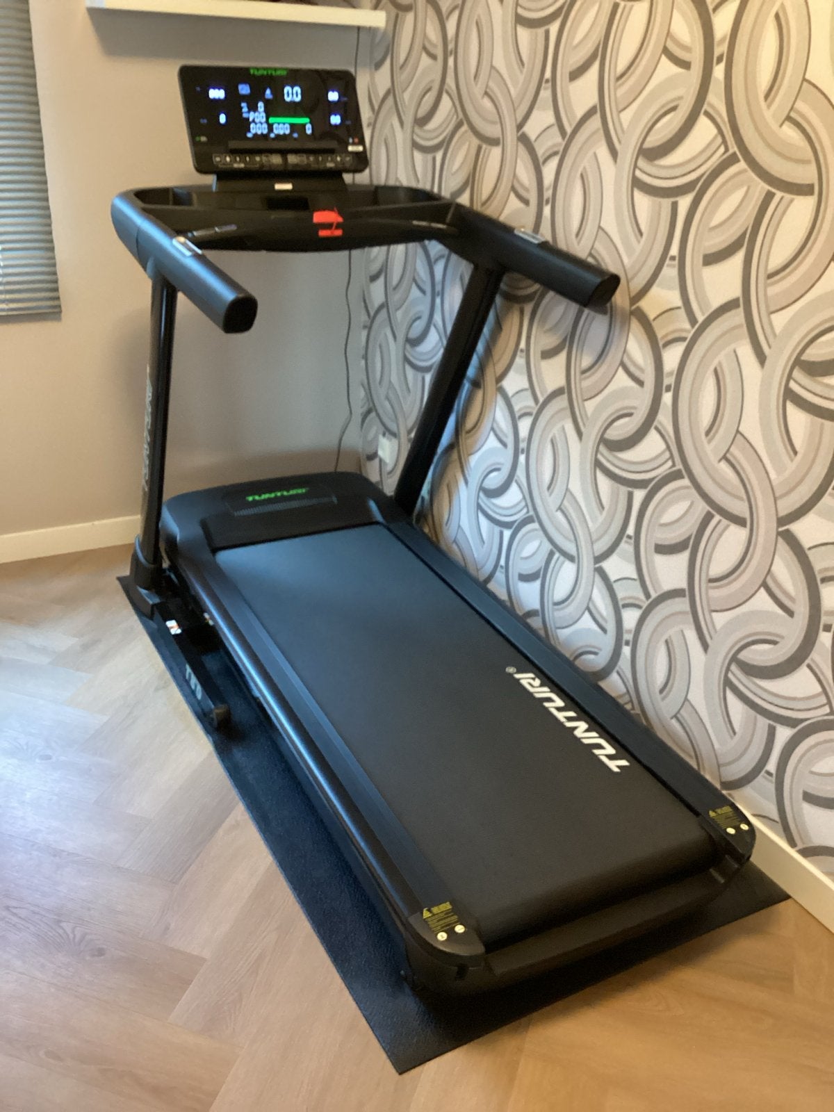 Tunturi T80 Loopband - Zo goed als nieuw, Sport en Fitness, Fitnessapparatuur, Zo goed als nieuw, Loopband, Benen, Metaal, Ophalen