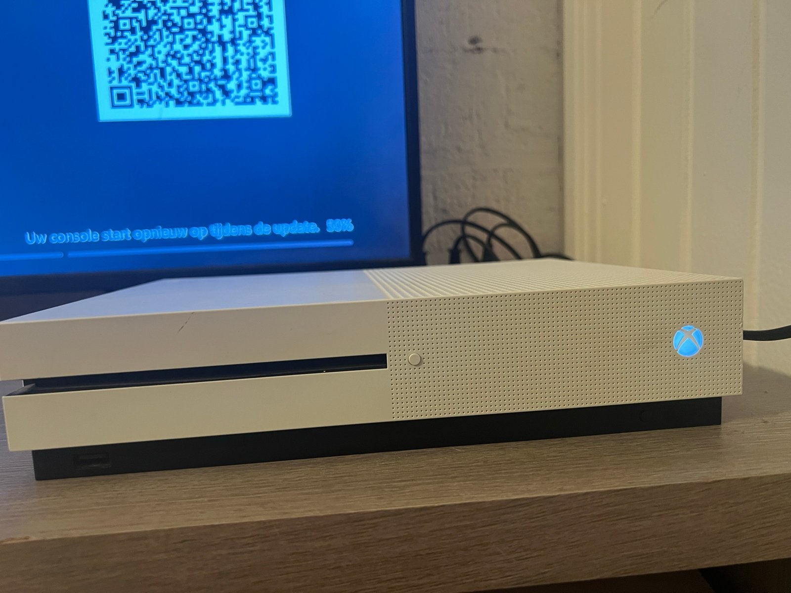 Xbox One S 500GB Wit - Console, Ophalen of Verzenden, Zo goed als nieuw