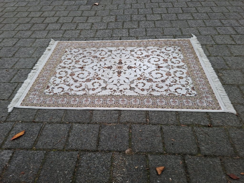 Prima groter model rechthoekig Perzisch tapijt (230 x 150), Gebruikt, 100 tot 150 cm, 200 cm of meer, Ophalen of Verzenden