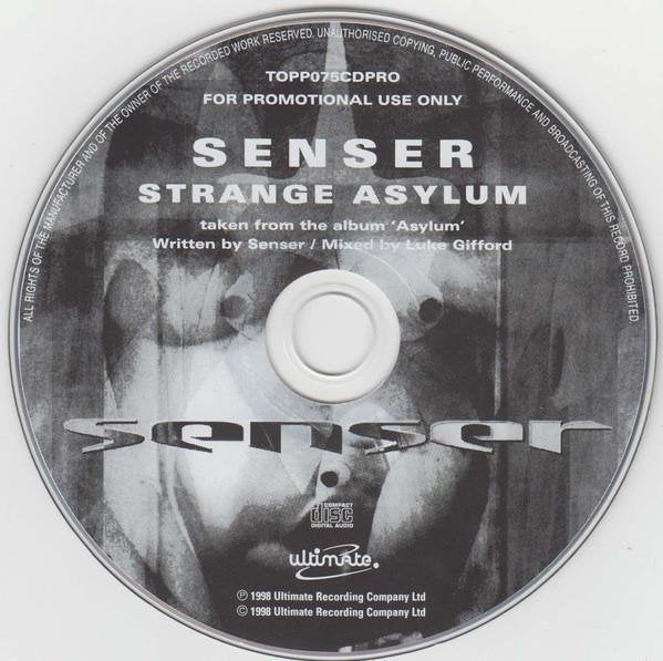 cd van Senser ‎– Strange Asylum [promo], Verzenden, Zo goed als nieuw, Poprock