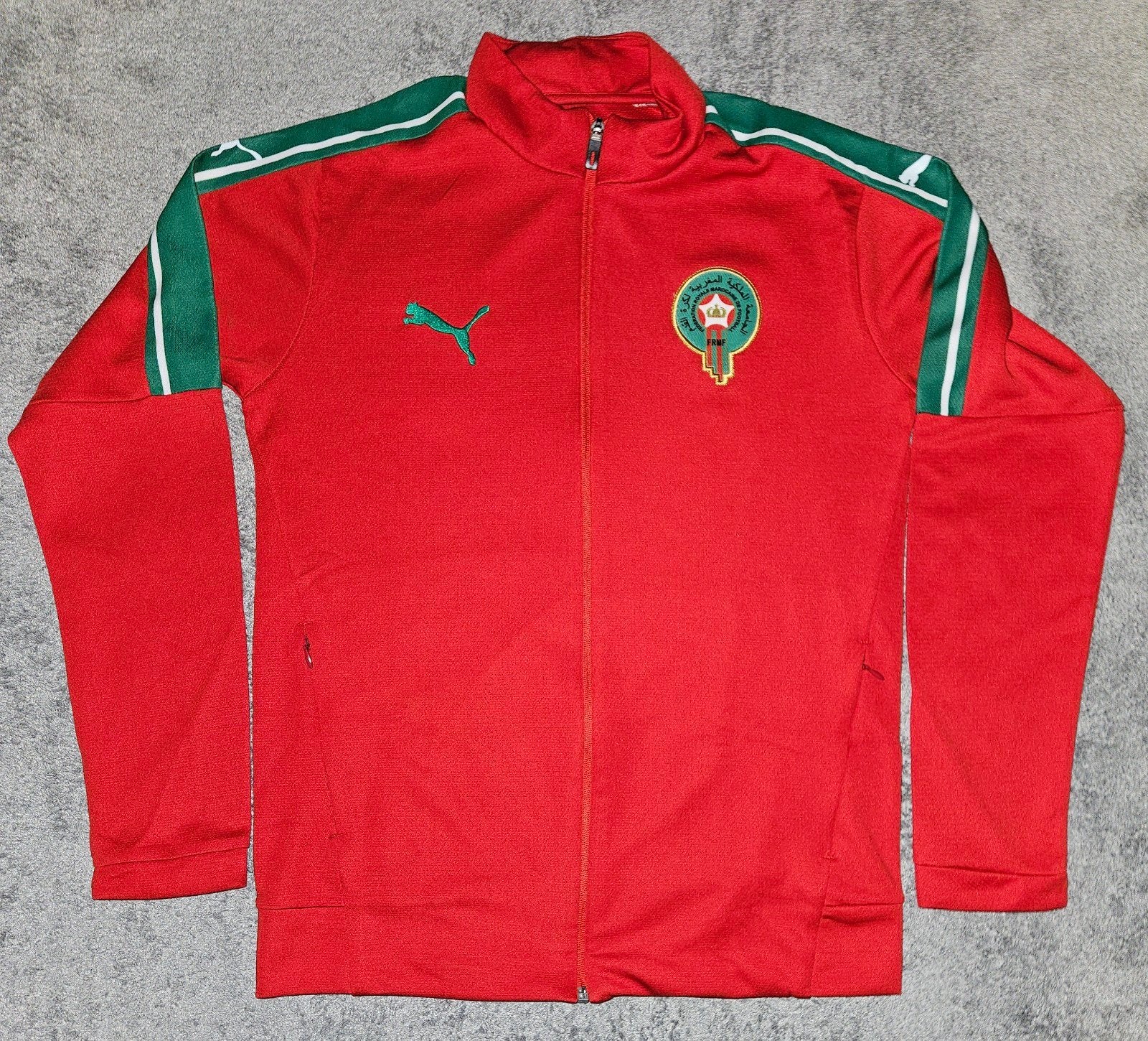 Marokko Trainingspak - Jasje en Broek, Kleding | Heren, Ophalen, Puma, Zo goed als nieuw, Voetbal