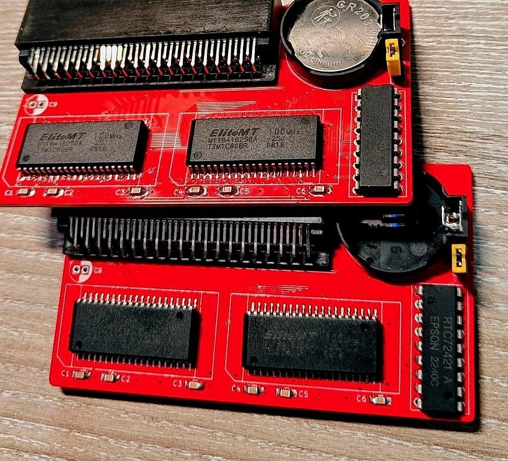A600 geheugen upgrade 1MB + RTC klok module nieuw, Computers en Software, Vintage Computers, Verzenden