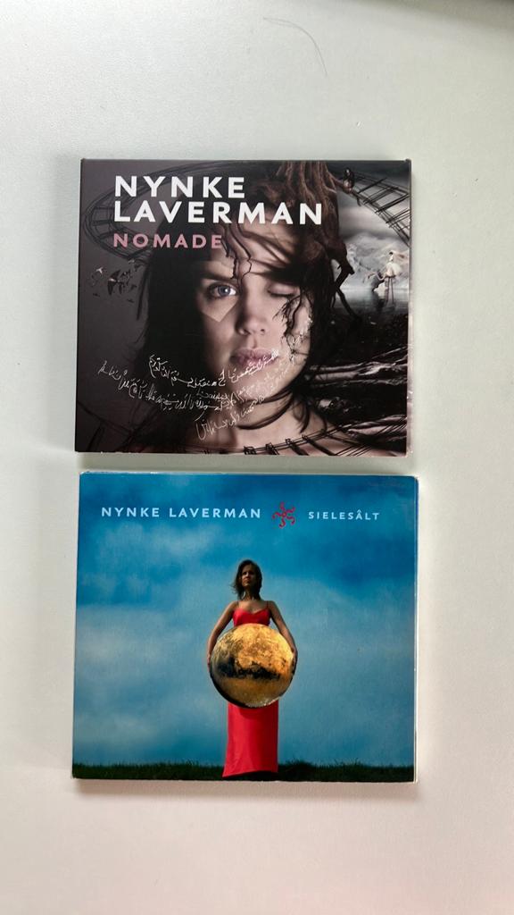 ZGAN 2 cd’s Nynke Laverman, Nomade & Sielesâlt, Ophalen of Verzenden, Zo goed als nieuw, Europees