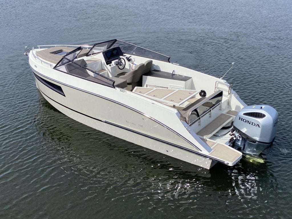 Maxima 800 Cabin - Vaarklaar!, Watersport en Boten, Sloepen, Nieuw, Overige typen, Maxima, Benzine, Polyester