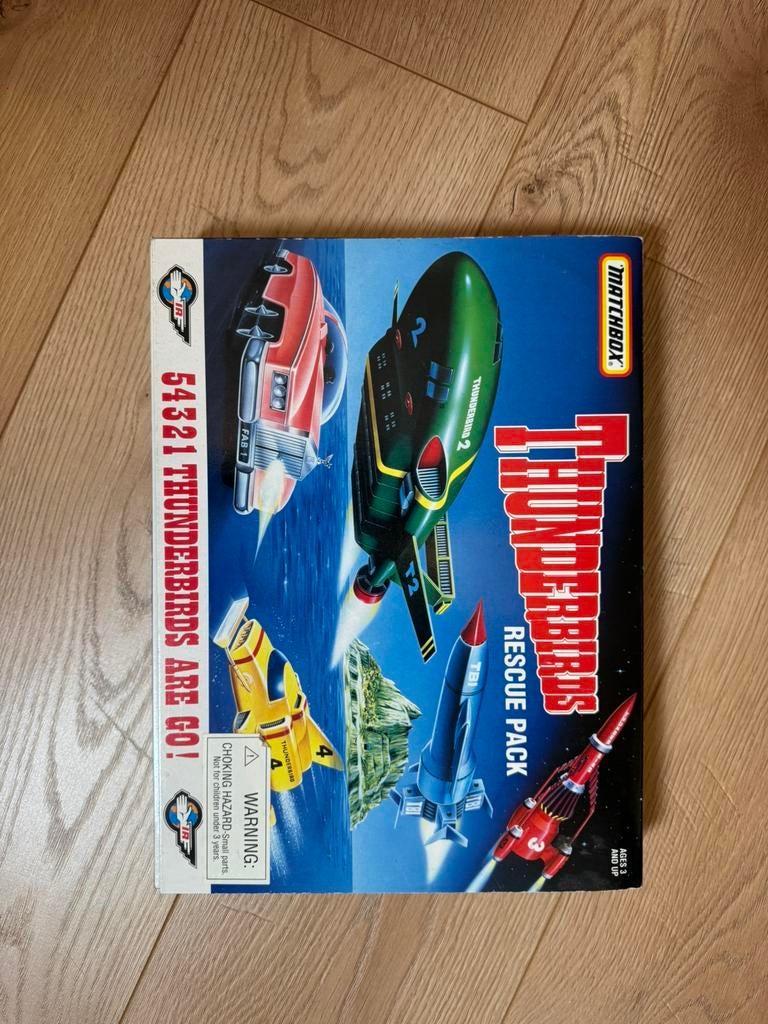 Matchbox Thunderbirds Rescue Pack in Doos, Ophalen of Verzenden, Zo goed als nieuw
