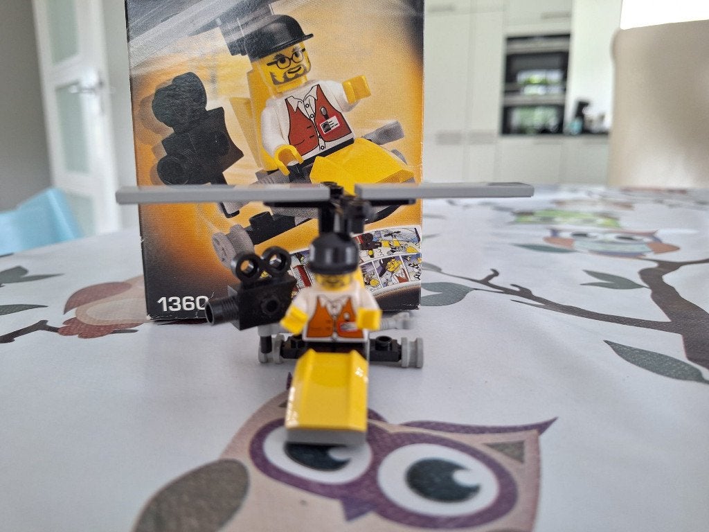 Lego Studios Director’s Copter Vintage -> set 1360 met doos, Kinderen en Baby's, Speelgoed | Duplo en Lego, Overige thema's, Lego