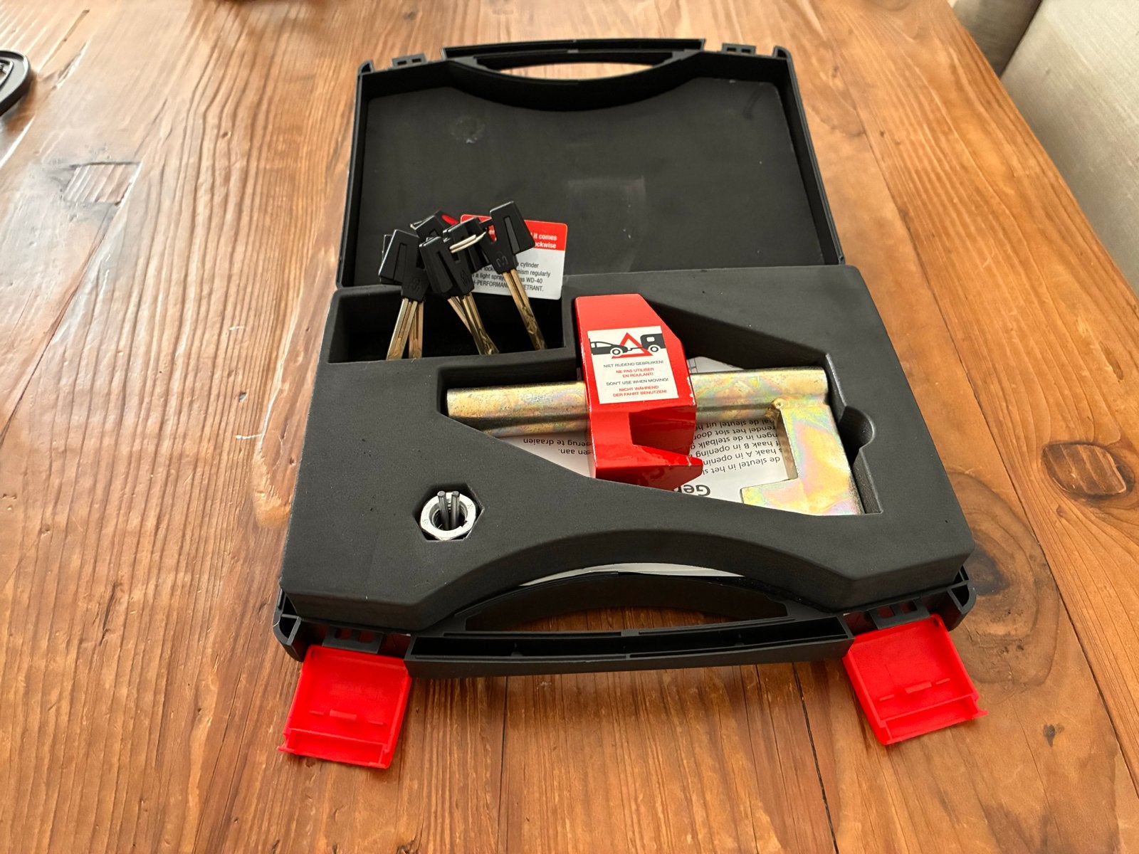 Compact Eagle DoubleLock disselslot SCM gekeurd, Ophalen, Zo goed als nieuw