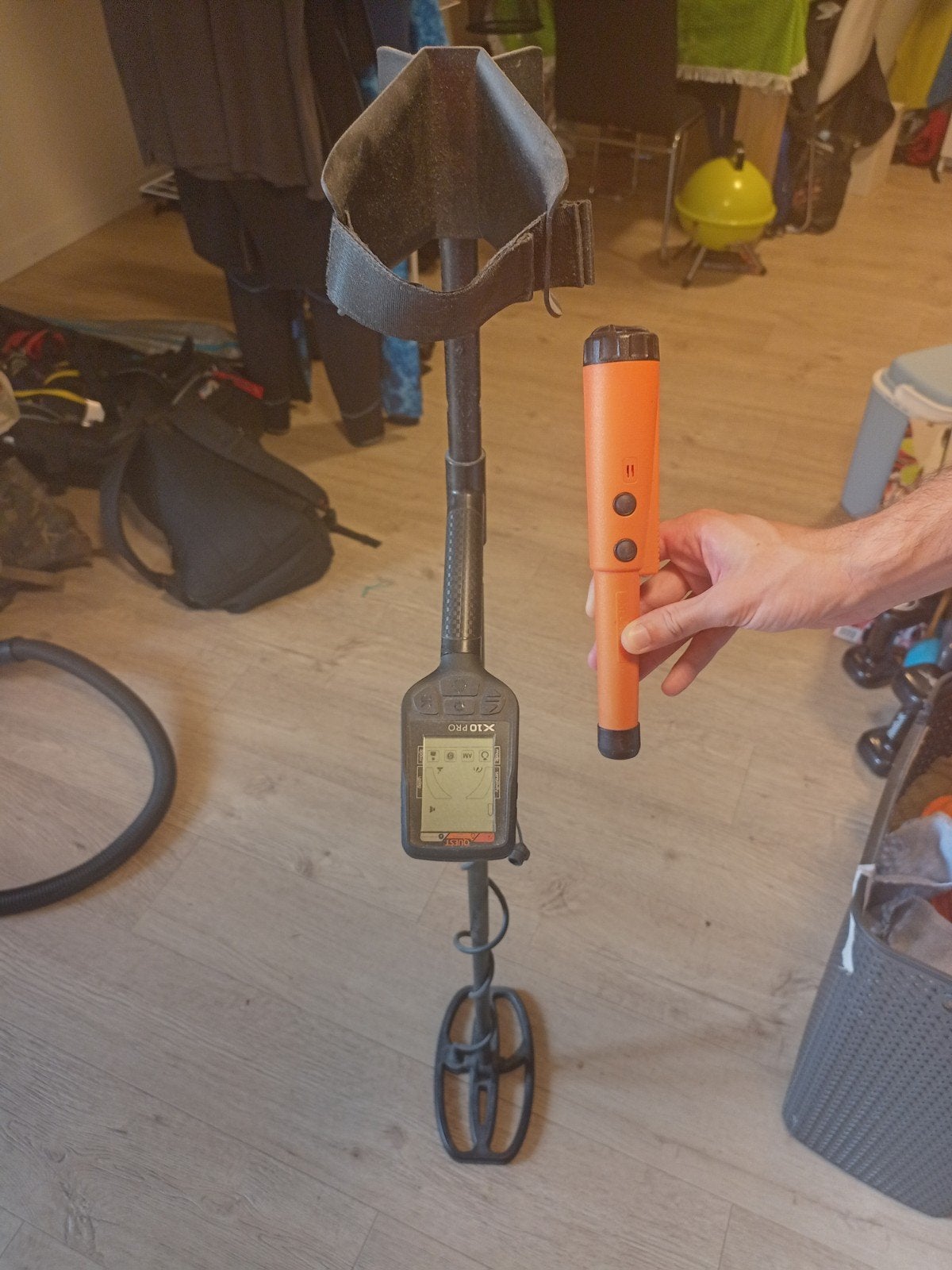 Metaaldetector en grond metaaldetector - Goede staat, Ophalen of Verzenden, Gebruikt, XP