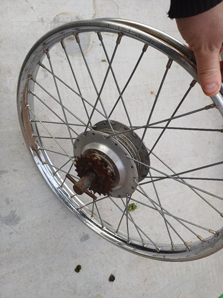 achter wiel gebruikt met leleu remanker plaat, Ophalen, Overige typen, Overige merken