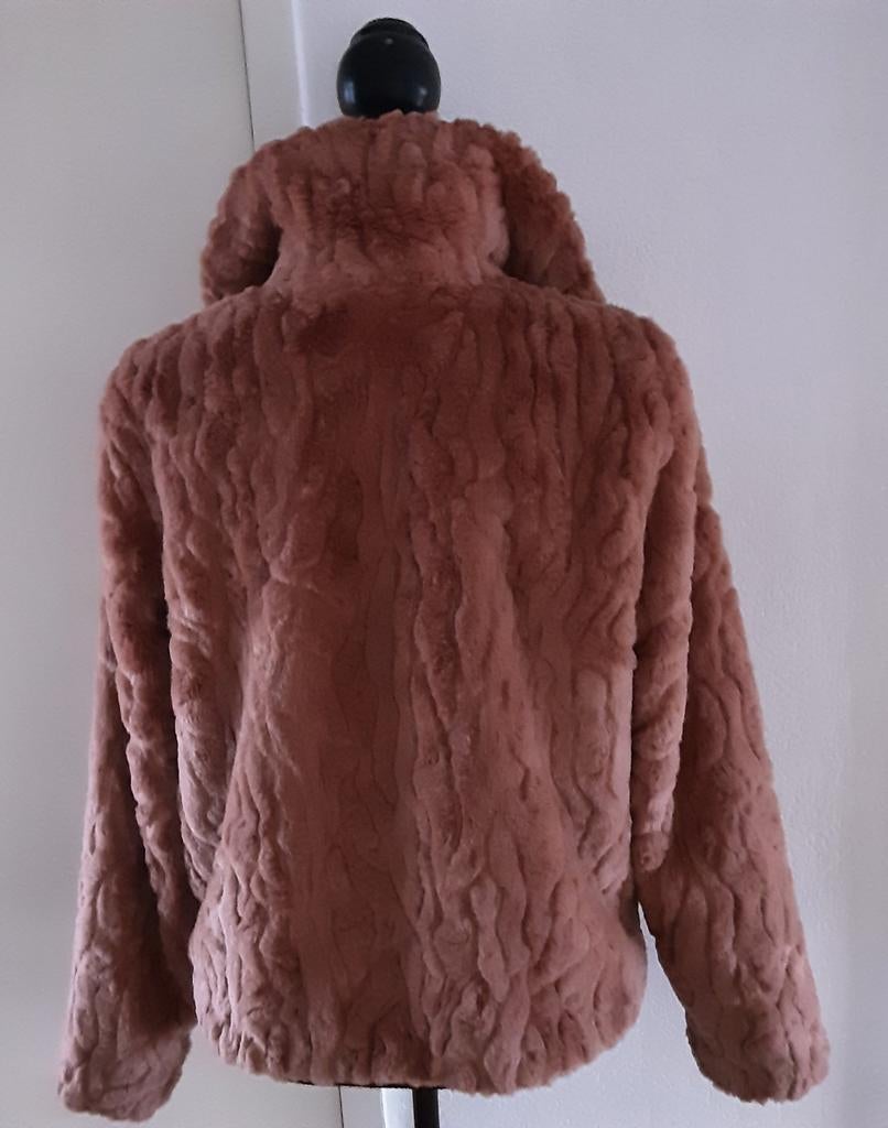 Bontjasje fake fur Selected, 38, Maat 38/40 (M), Selected Femme, Ophalen of Verzenden, Roze