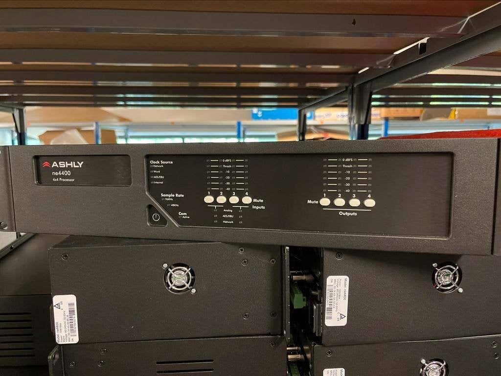 Ashly ne4400 4x4 processor, Ophalen of Verzenden, Gebruikt