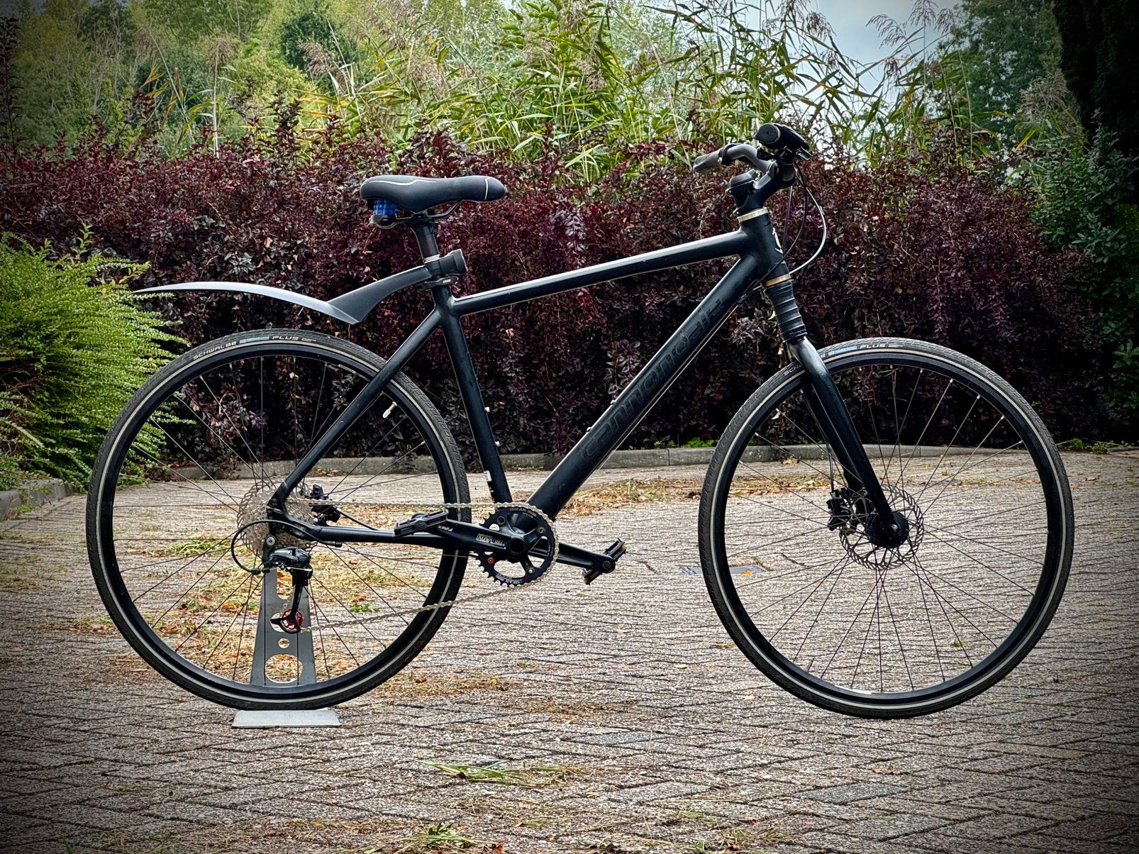 Cannondale hybride maat 50, Fietsen en Brommers, Gebruikt, Vering, 49 tot 53 cm, Schijfrem