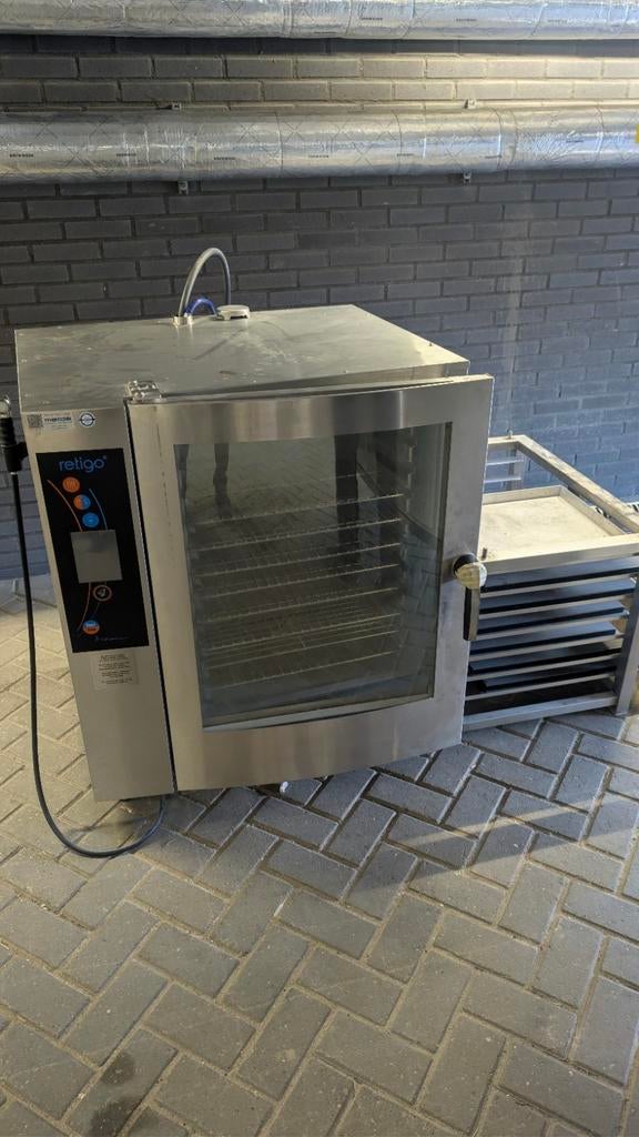 Retigo E1011i Combisteamer - 11 niveaus GN 1/1", Ophalen