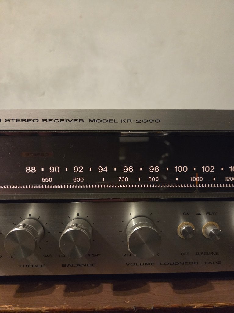Kenwood KR-2090 Receiver Vintage  jaren 70, Zo goed als nieuw, Ophalen, Overige merken, Minder dan 60 watt