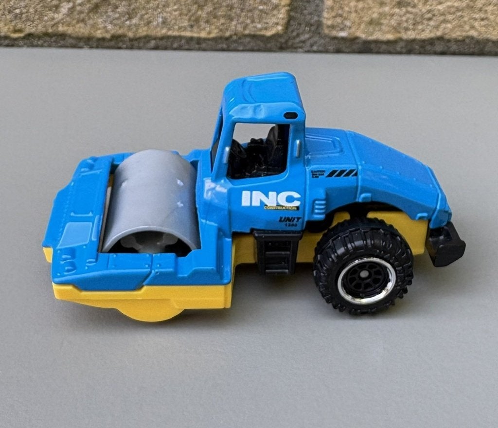 Matchbox Roadroller INC Construction, Ophalen of Verzenden, Gebruikt, Auto