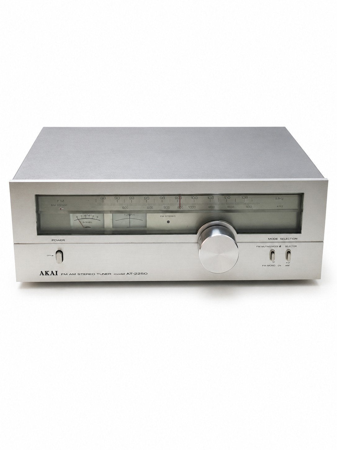 Akai AT-2250 FM/AM Stereo Tuner - Vintage Hifi, Ophalen of Verzenden, Gebruikt, Analoog