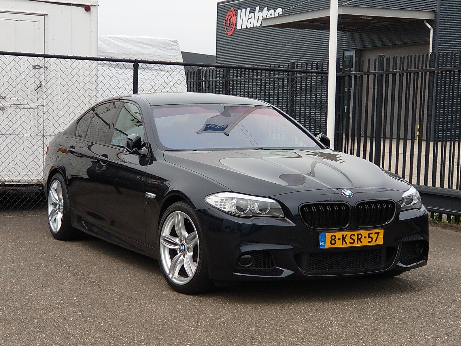 BMW 5-Serie F10 528I M-sport 280pk  Nap *****, Auto's, BMW, Automaat, Zwart, 2000 kg, Navigatiesysteem