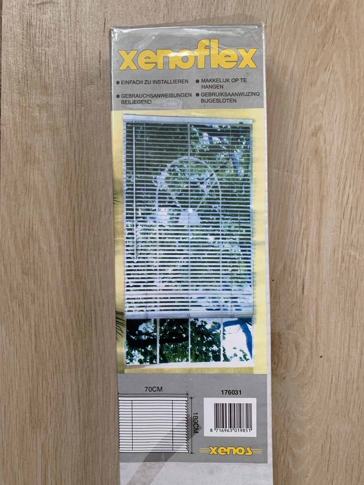 NIEUW Luxaflex Rolgordijn 70x180 cm, Huis en Inrichting, Stoffering | Gordijnen en Lamellen, Inclusief montageonderdelen, Overige merken