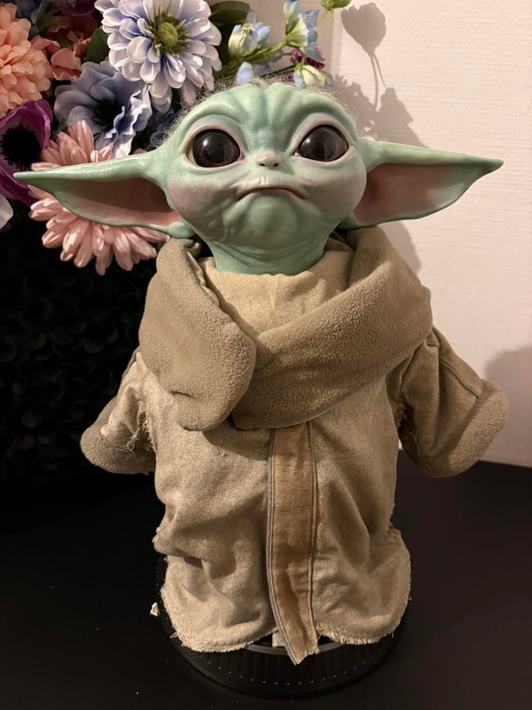 Star Wars Lifesize Statue Grogu The Mandalorian, Ophalen, Zo goed als nieuw, Fantasy
