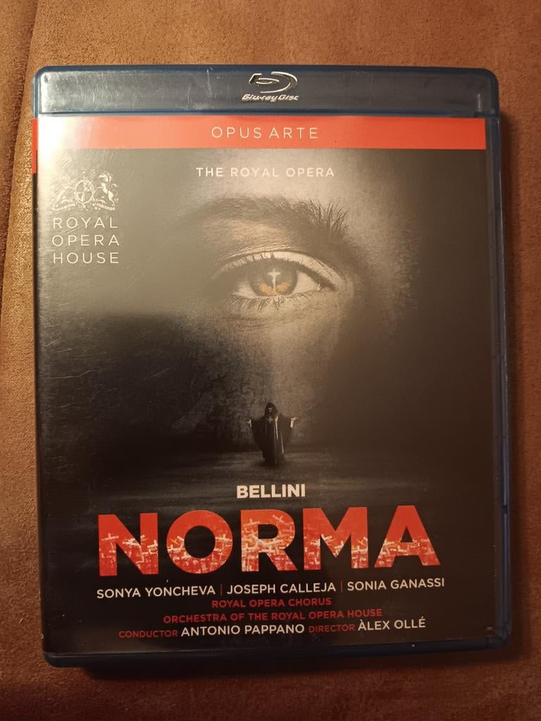 Vincenzo Bellini's opera Norma Blu-ray nieuw, Ophalen of Verzenden, Zo goed als nieuw