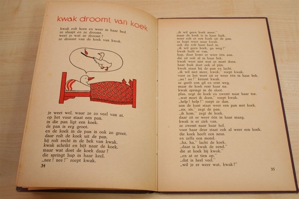 Het Boek van Kwak [ca. 1943] — Eend Kwak & Oom Gans, Ophalen of Verzenden, Gelezen