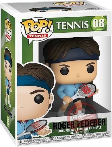 Funko Pop! Tennis 08 Roger Federer Vinyl Figuur, Ophalen of Verzenden, Nieuw