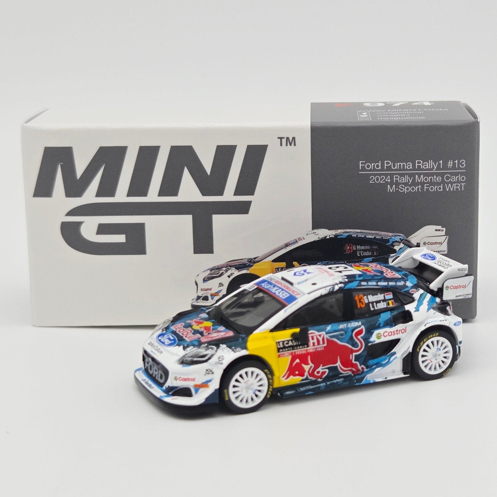 Mini Gt – 2024 Ford Puma Rally1 #13 M-Sport Ford WRT Rally M, Mymodelcar@outlook.com, Auto, Ophalen of Verzenden, Mini gt