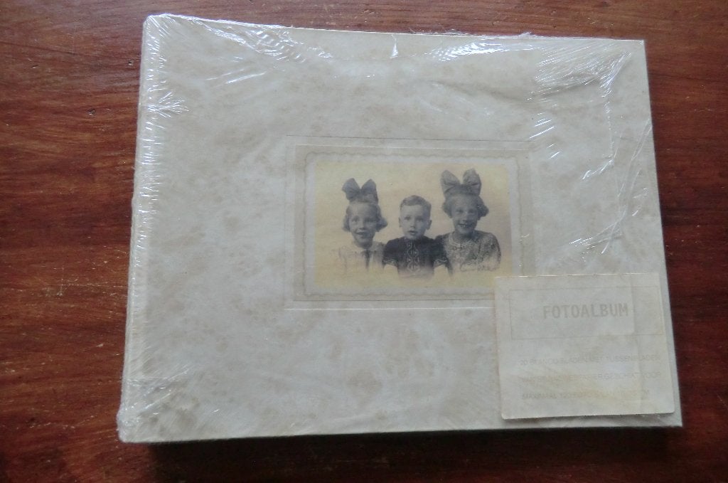 fotoalbum - met nostalgische uitstraling - nieuw, Ophalen of Verzenden, Nieuw, Fotomap