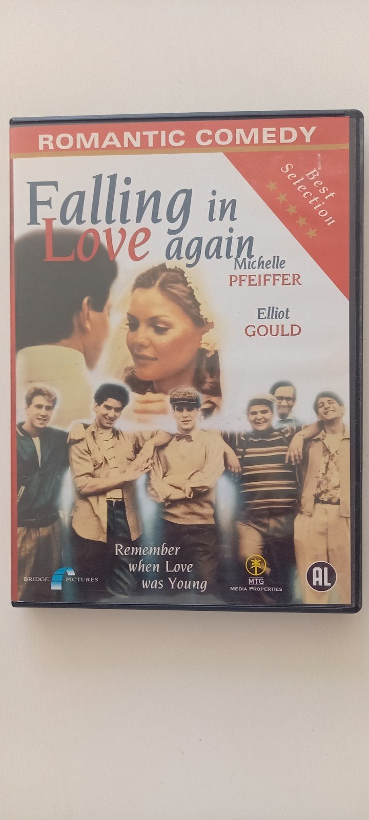 DVD Falling in Love Again - Michelle Pfeiffer, Elliot Gould, Engels, Alle leeftijden, Nederlands, Ophalen of Verzenden