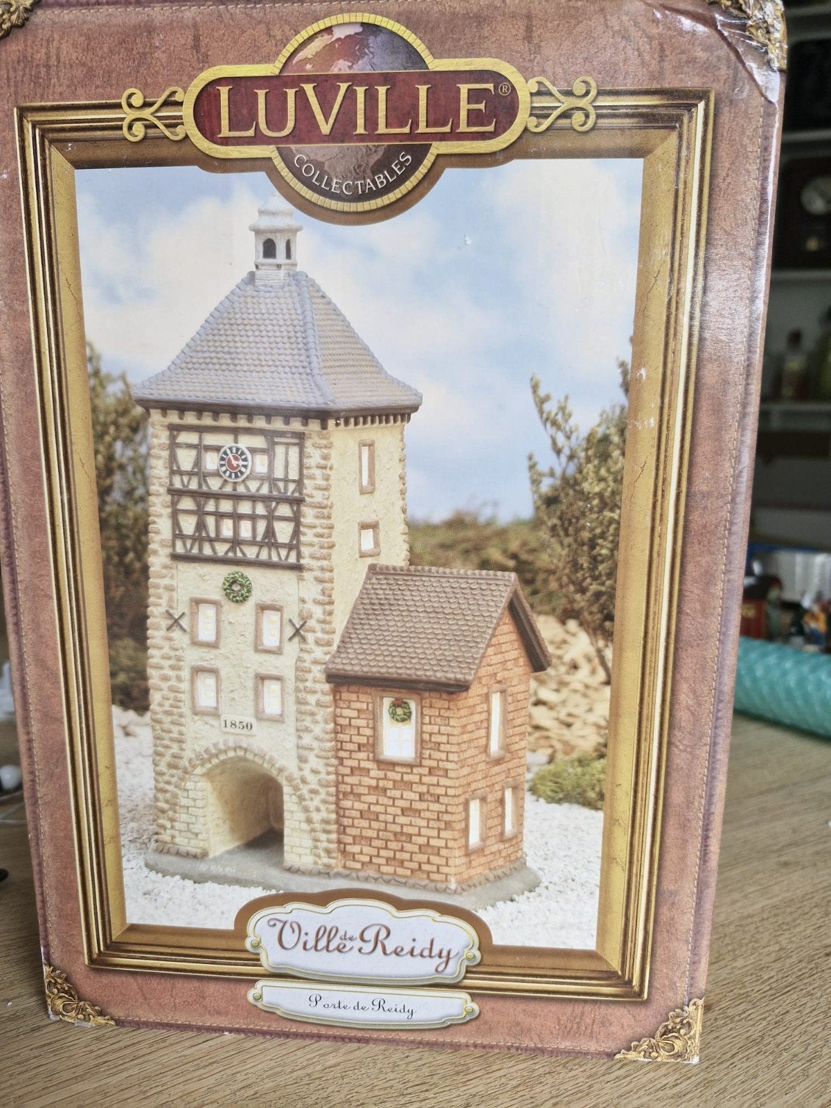 LUVILLE Collectables Ville Reidy Porte de Reidy Kersthuisje, Ophalen of Verzenden