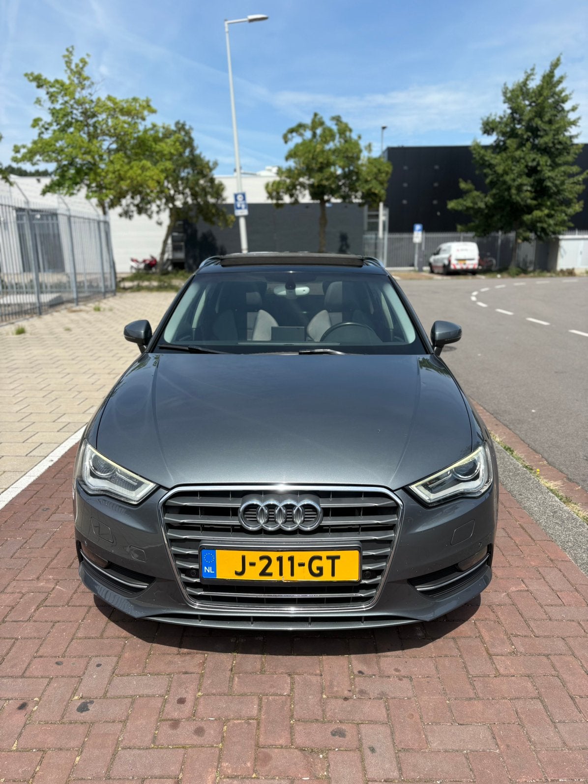 Audi A3 1.4 Tfsi COD Sportback S-tronic 2014 Grijs, Auto's, Audi, Particulier, A3, Panoramadak, Parkeersensor, Stoelverwarming