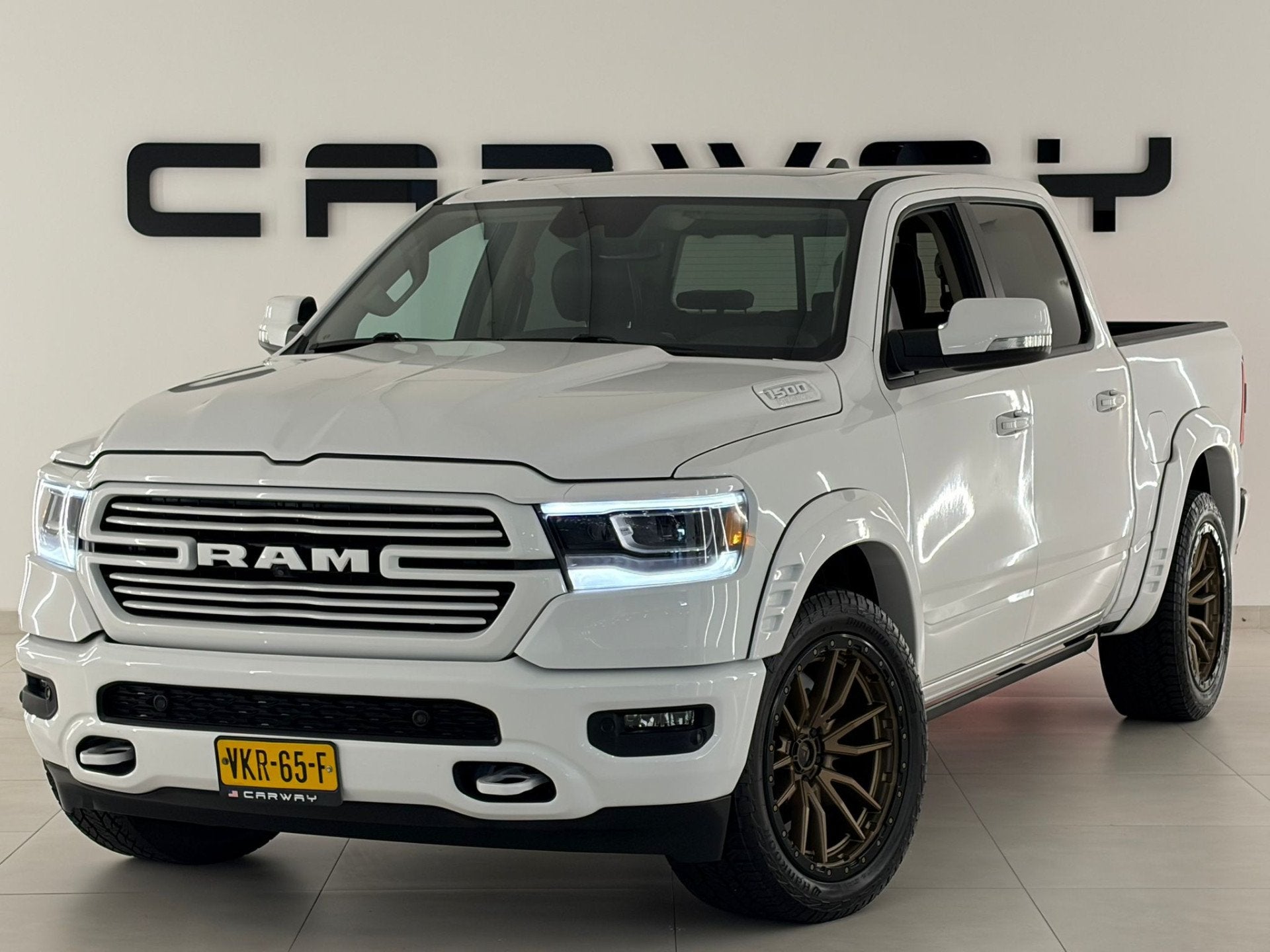 Dodge Ram 1500 5.7 V8 Widebody Full Options incl LPG deksel, Auto's, Gebruikt, 5654 cc, 402 pk, Wit