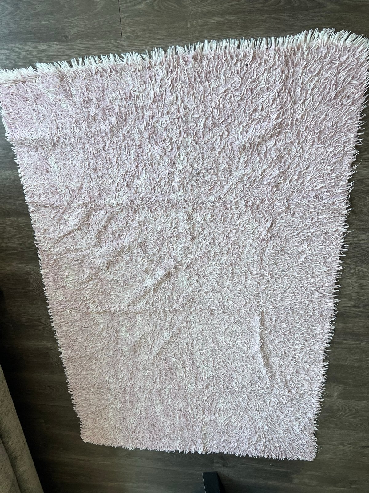Zacht Roze Vloerkleed 1.70x1.14., Gebruikt, Roze, 150 tot 200 cm, Rechthoekig